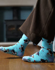 Save the Puffins Bamboo Socks