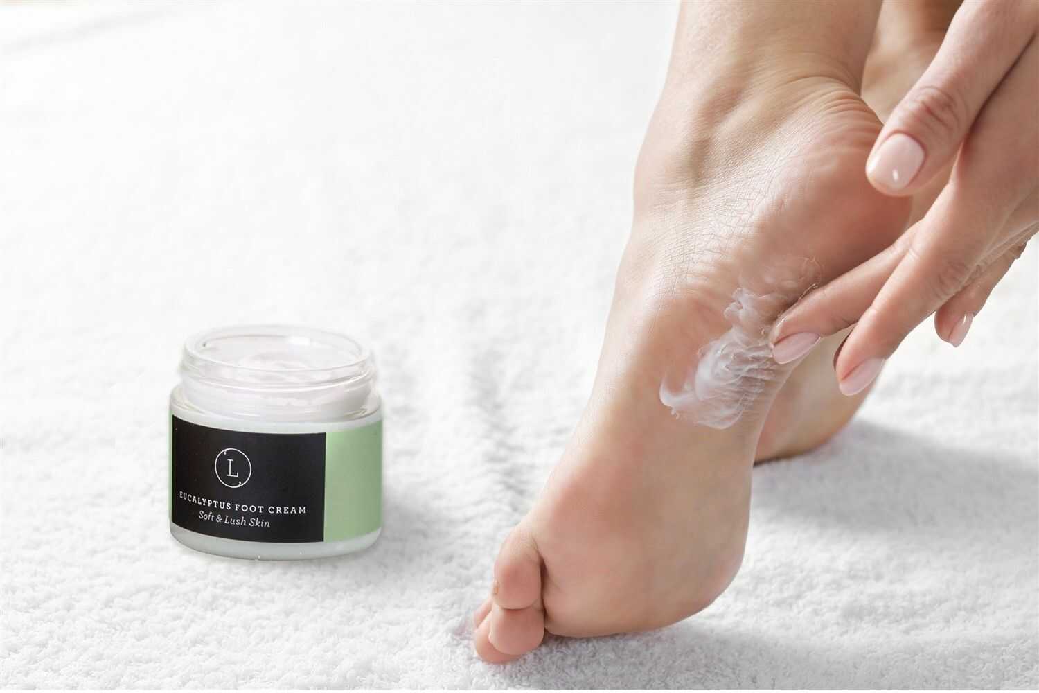 Eucalyptus Shea Butter Foot Cream-2