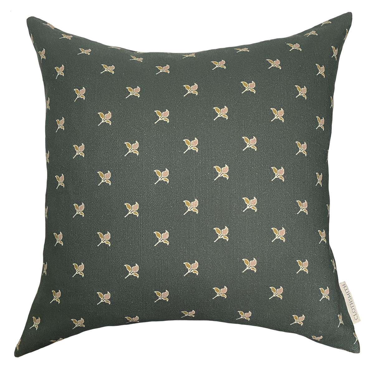 Purley Square Cushion - Slate Green