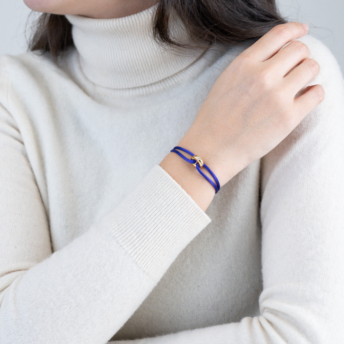 Golden Soho Diamond Cord Bracelet
