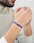 Silver Soho Cord Bracelet