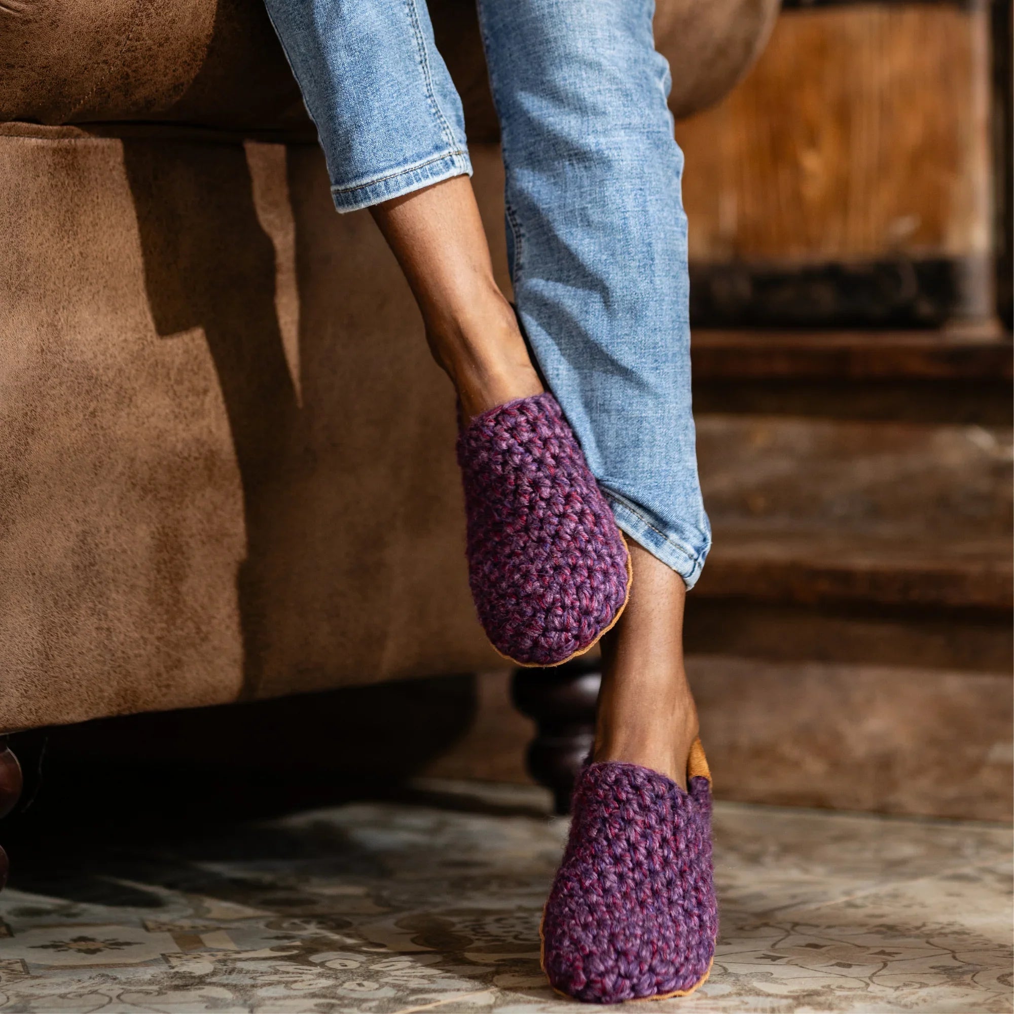 Classic Slip On Wool Slippers