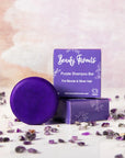 Purple Shampoo Bar for Blonde and Silver Hair