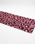 Amp Yoga Mat Leopard Vegan Suede