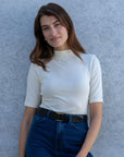 Mock Neck Micro Modal Top