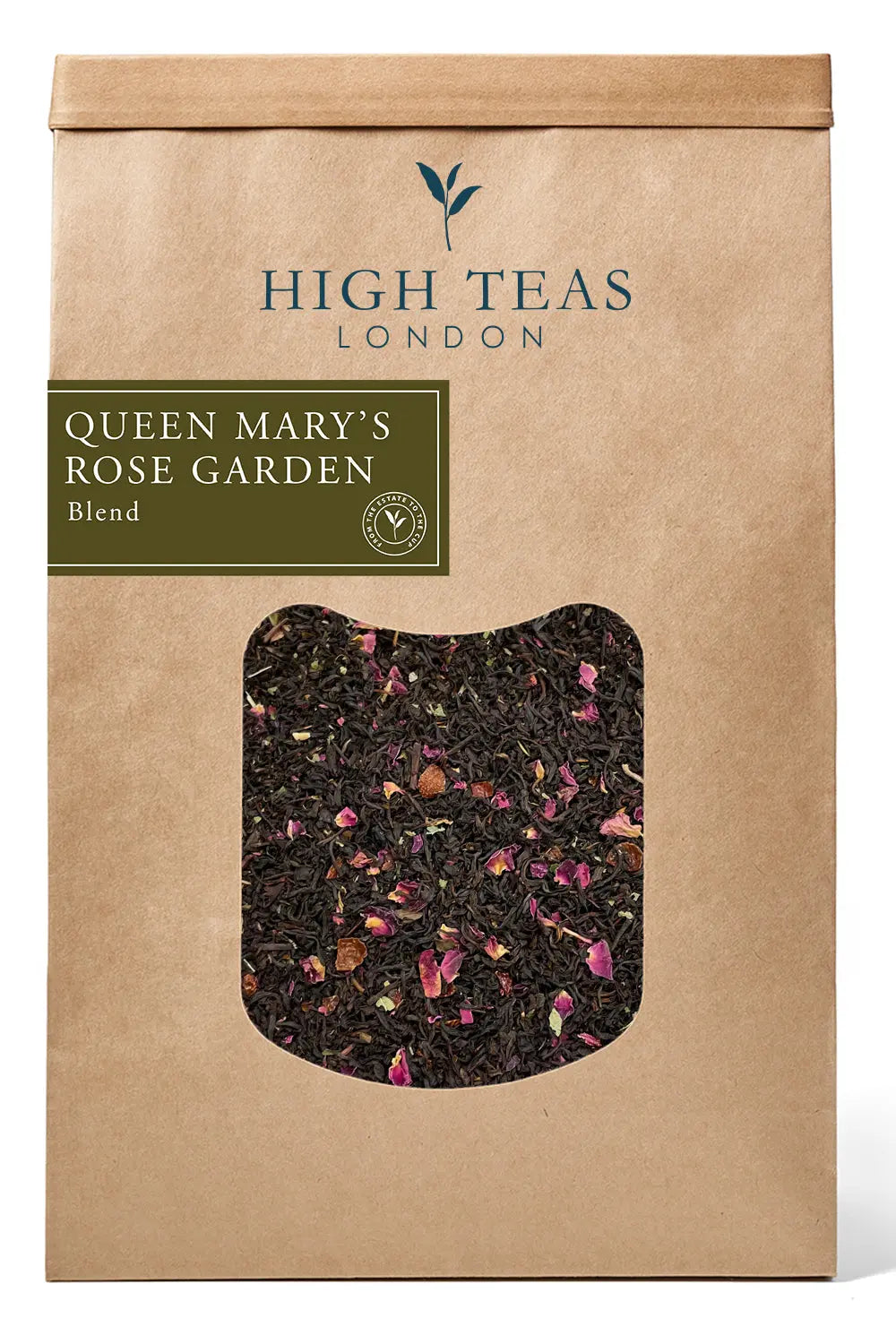 Rose Loose Leaf Black Tea - Queen Mary's Rose Garden