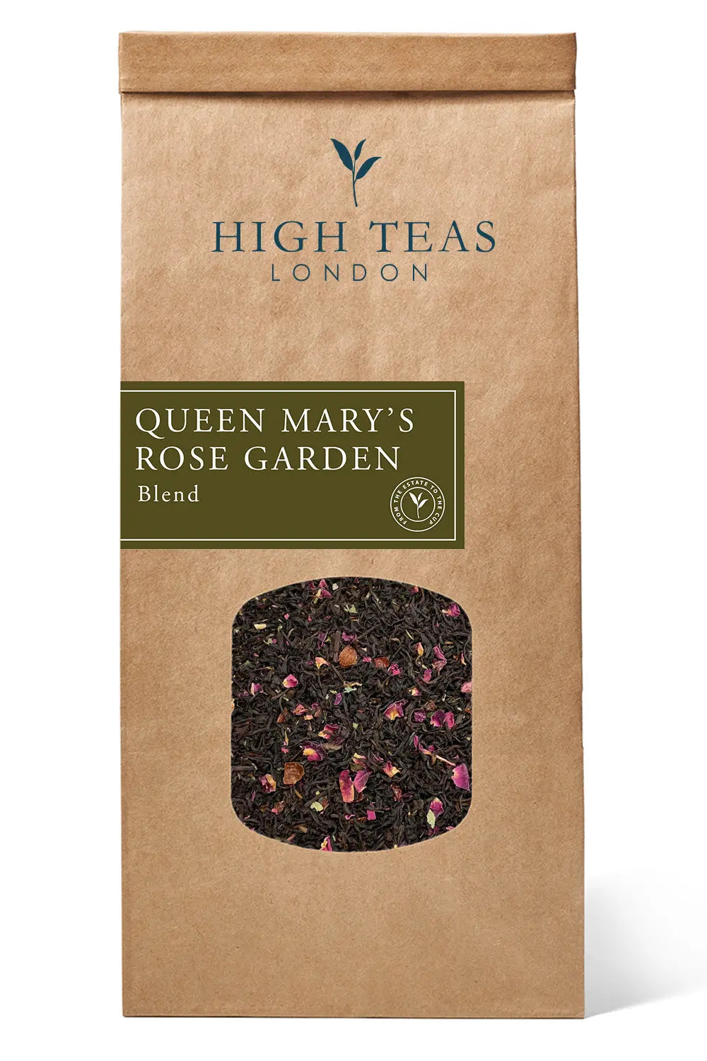 Rose Loose Leaf Black Tea - Queen Mary's Rose Garden