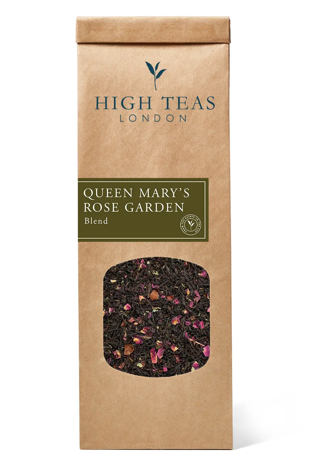 Rose Loose Leaf Black Tea - Queen Mary's Rose Garden