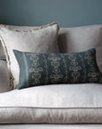 Quill Rectangular Cushion - Slate Green