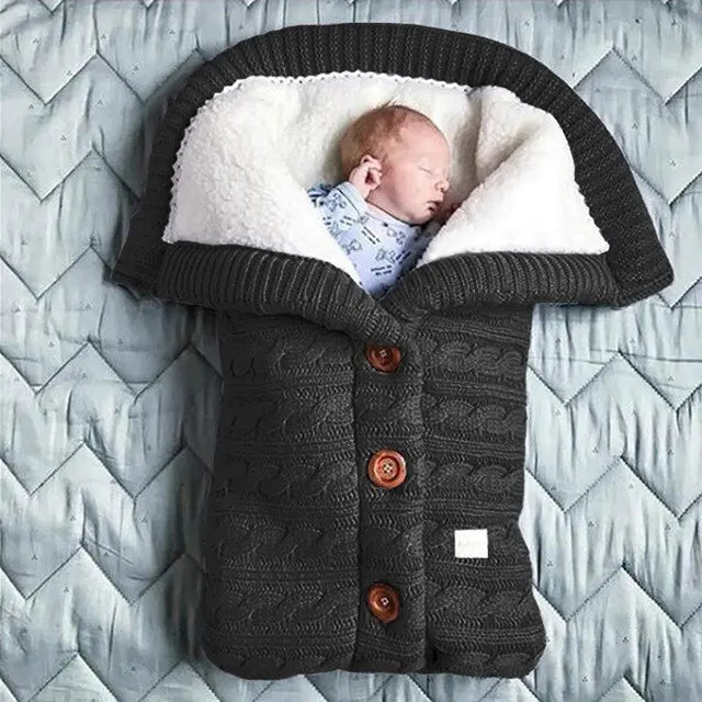 Baby Winter Warm Sleeping Bag - Cozy, Soft & Snug for Infants & Toddlers by Baby Lamby at brixbailey.com