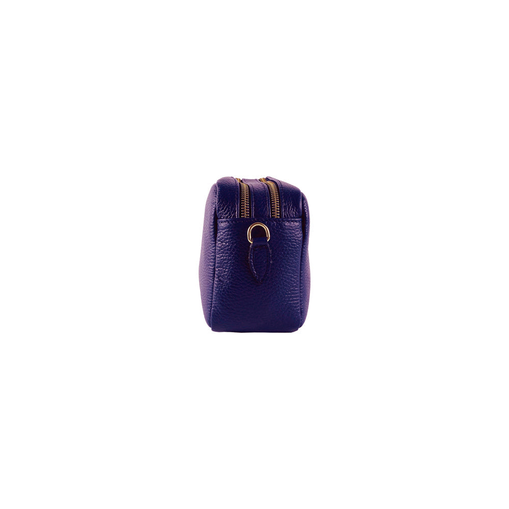 Italian Leather Crossbody Bag for Women - Made in Italy | Violet Adjustable Shoulder Strap &amp; Gold Hardware by Kailimood.store at brixbailey.com
