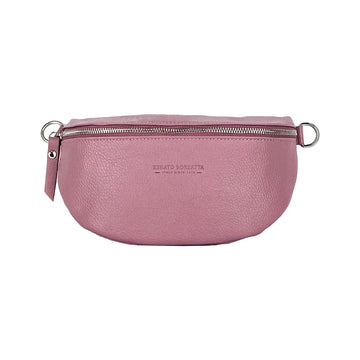 Italian Leather Crossbody Bag - Made in Italy - Adjustable Strap & Roomy Compartment by Kailimood.store at brixbailey.com