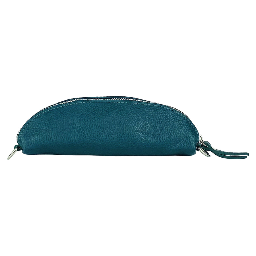 Italian Leather Crossbody Bag - Made in Italy - Adjustable Strap & Nickel Hardware by Kailimood.store at brixbailey.com