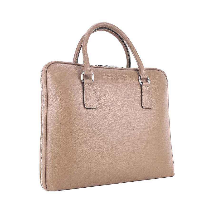 Italian Leather Unisex Business Briefcase - Made in Italy - Stylish & Functional by Kailimood.store at brixbailey.com