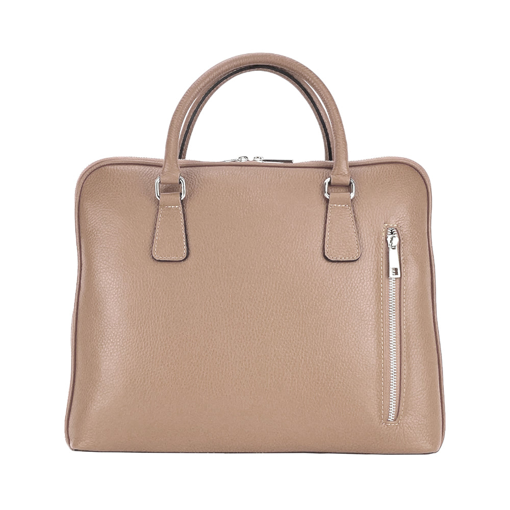 Italian Leather Business Briefcase Unisex - Made in Italy - Stylish &amp; Functional by Kailimood.store at brixbailey.com