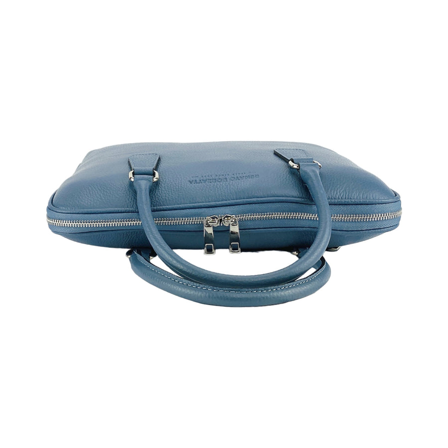 Italian Leather Unisex Business Briefcase - Made in Italy - Stylish & Functional by Kailimood.store at brixbailey.com