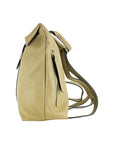 Soft Leather Women's Backpack Made in Italy - Elegant Beige & Functional Design by Kailimood.store at brixbailey.com