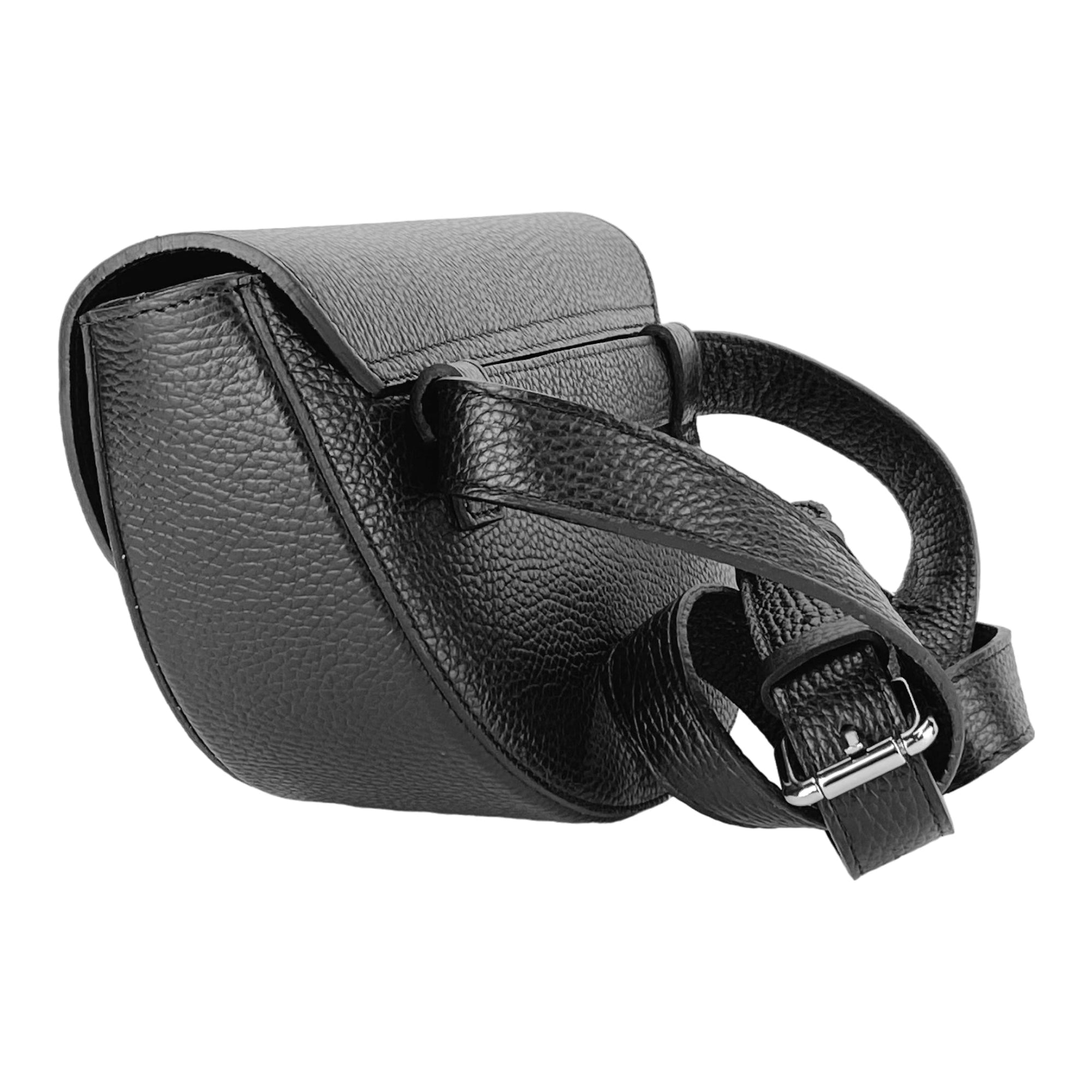 Rounded Shoulder Bag for Women - Made in Italy | Genuine Leather Crossbody Bag with Adjustable Strap &amp; Magnetic Closure by Kailimood.store at brixbailey.com