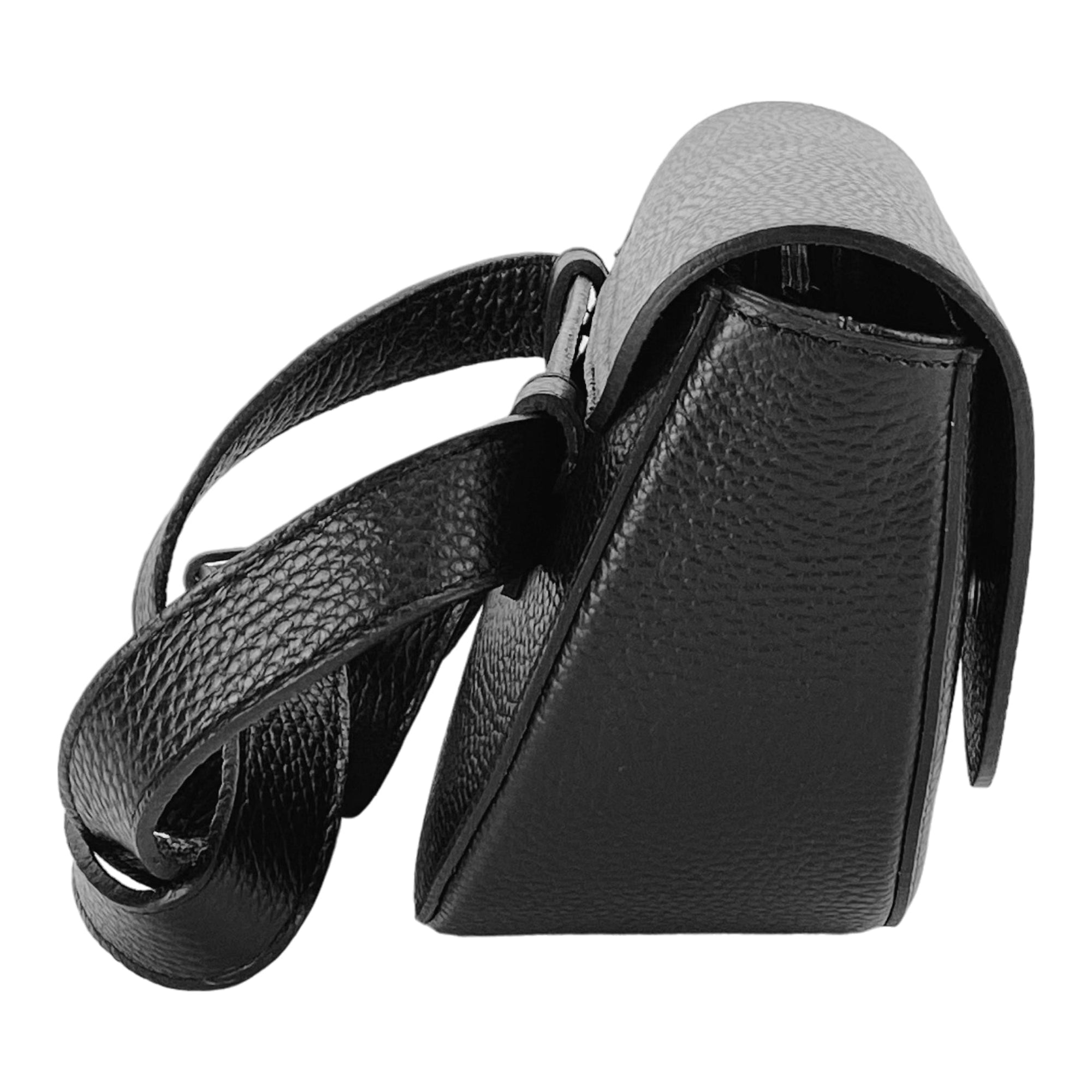 Italian Leather Shoulder Bag for Women - Made in Italy | Elegant Black Tote with Adjustable Strap &amp; Magnetic Closure by Kailimood.store at brixbailey.com