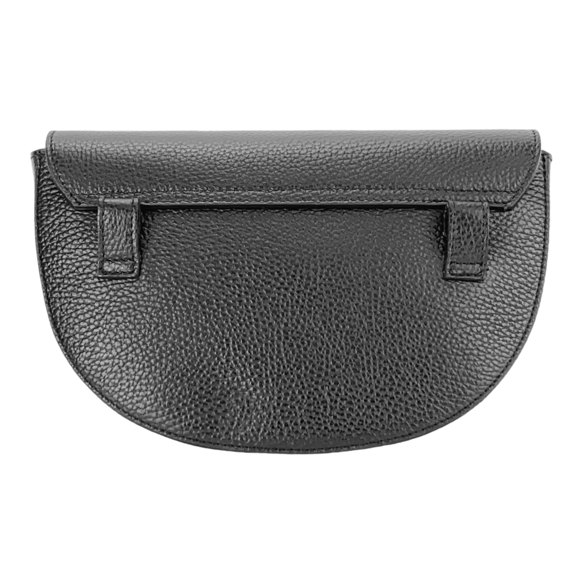 Rounded Shoulder Bag for Women - Made in Italy | Genuine Leather Crossbody Bag with Adjustable Strap &amp; Magnetic Closure by Kailimood.store at brixbailey.com