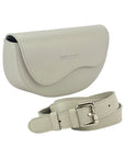 Rounded Shoulder Bag for Women in Genuine Ice Leather - Made in Italy with Removable Adjustable Strap by Kailimood.store at brixbailey.com