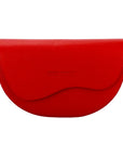Italian Leather Crossbody Bag for Women - Red, Adjustable Strap, Made in Italy by Kailimood.store at brixbailey.com