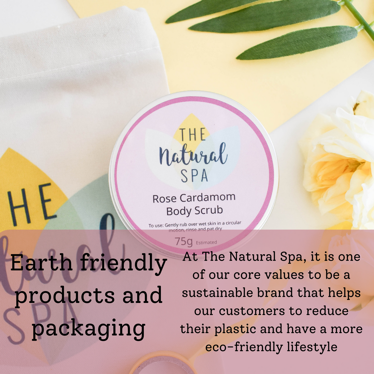 Rose &amp; Cardamom Body Scrub 200g | Natural Exfoliating Scrub – Zoe’s May Staff Pick