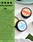 Peppermint Natural Lip Balm | Vegan, Hydrating & Nourishing | Plastic-Free, Handmade Lip Care