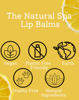 Lemon Sorbet Natural Lip Balm | Vegan, Hydrating & Nourishing | Plastic-Free, Handmade Lip Care