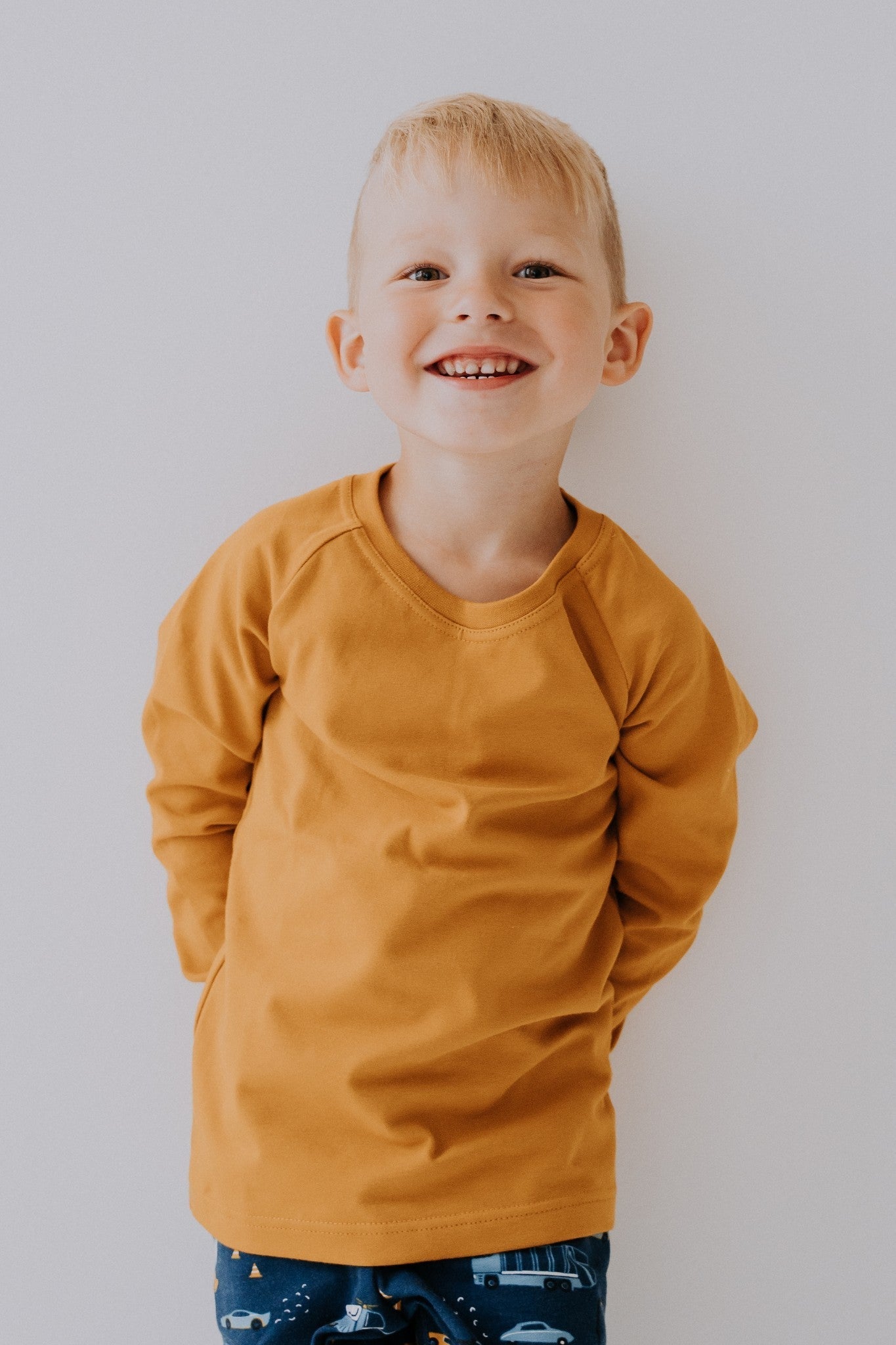 Long Sleeve Kids Shirt with Colourful Print