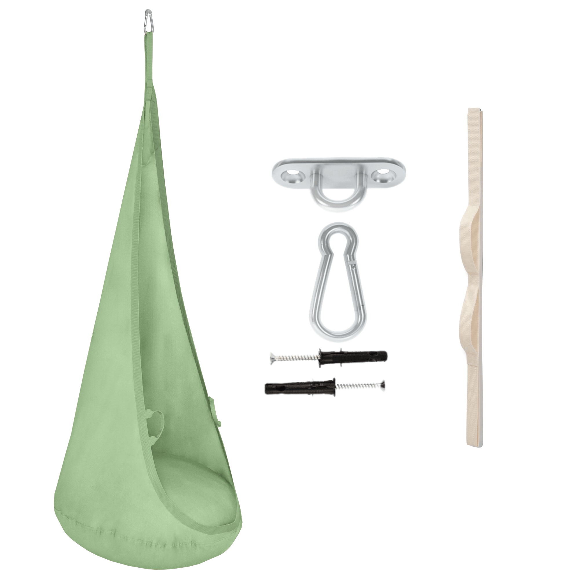 MAMOI® Altalena neonato per bambini, Altalene sedia a dondolo sospesa per neonati, Amaca cuscino da appendere da casa interno, Sensory swing-0