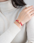 Golden Regent Cord Bracelet