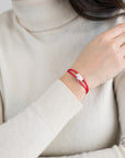 Snow Regent Cord Bracelet