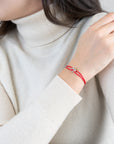 Mini Silver Soho Cord Bracelet