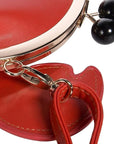 Red Crawling Crab Vegan Leather Cross-Body Bag Brix and Bailey
