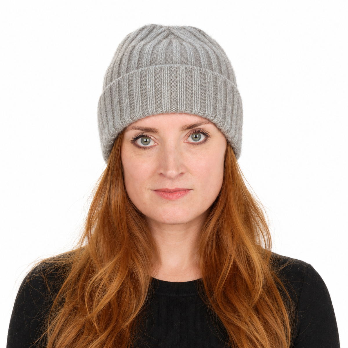 Possum Merino & Silk Ribbed Beanie