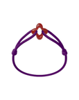Red Clover Cord Bracelet