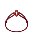 Red Clover Cord Bracelet