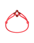 Red Clover Cord Bracelet