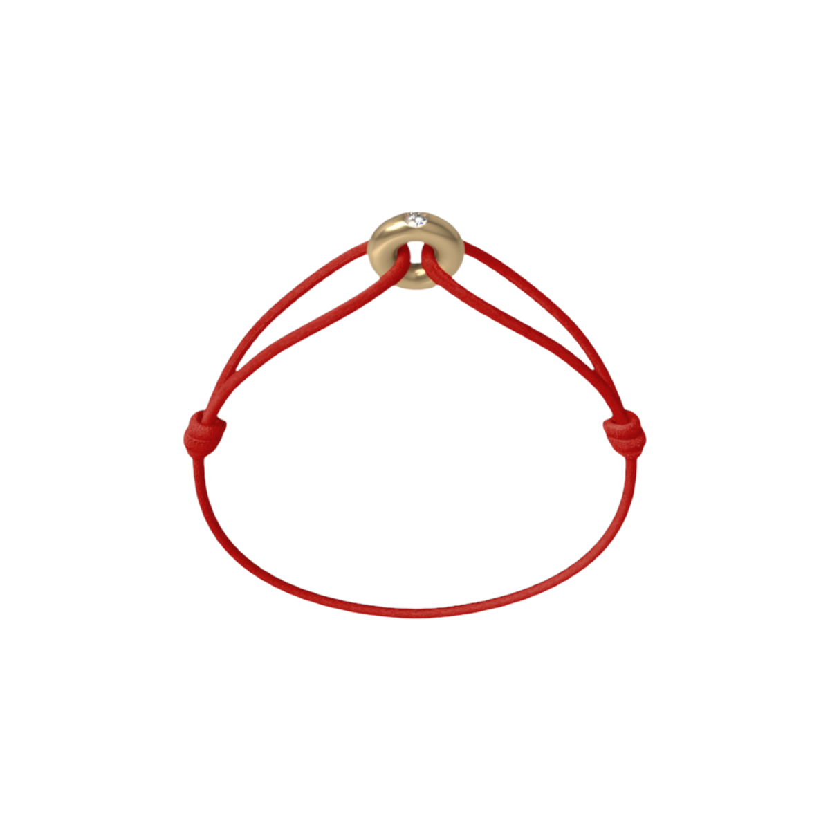 Mini Golden Soho Diamond Cord Bracelet