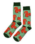 Save the Red Squirrels Bamboo Socks