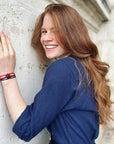 Black Clover Cord Bracelet