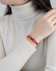 Red Soho Cord Bracelet