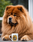 Stay Cozy with Our Red Chow Chow Mug: Every Sip You Take, I’m Watching!