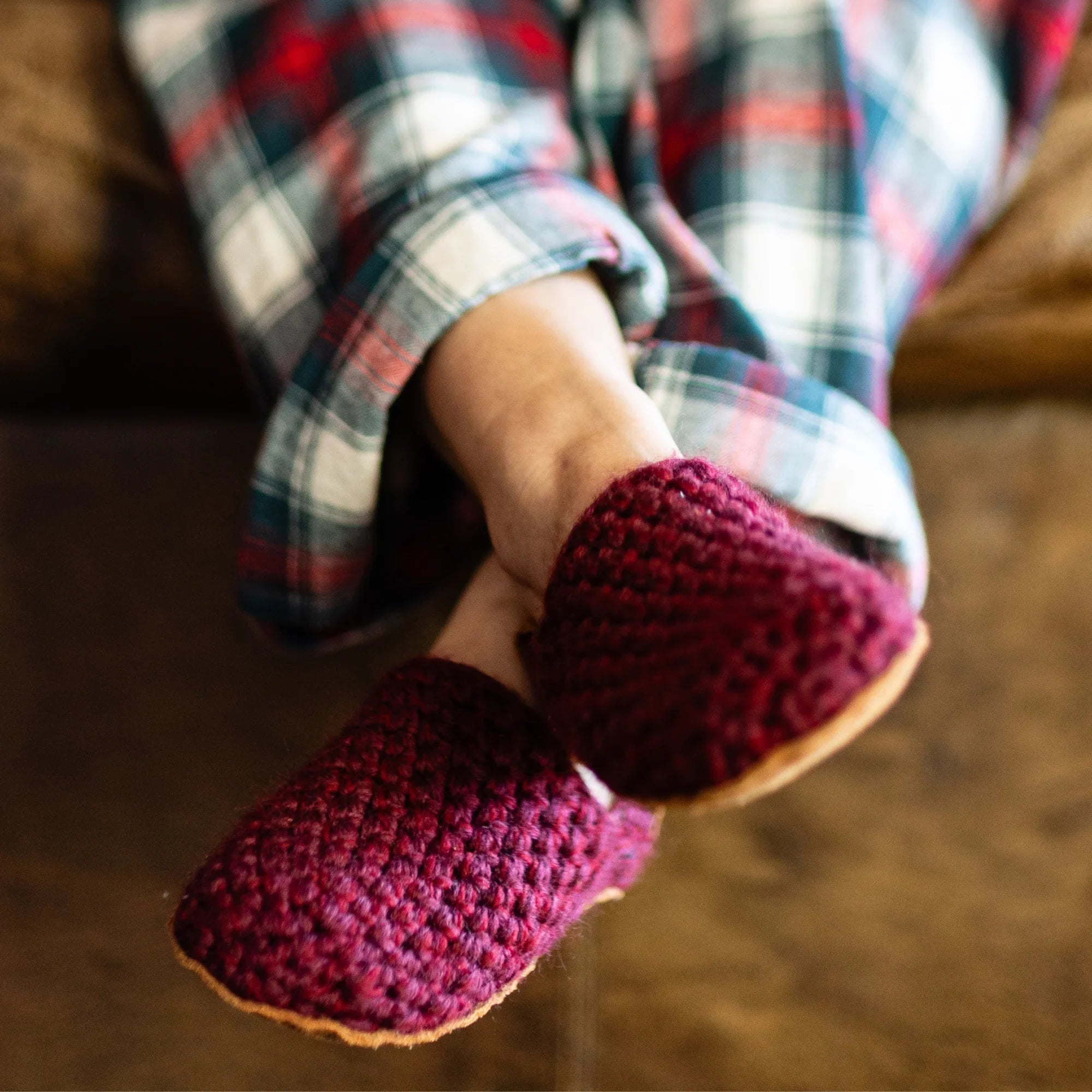 Classic Slip On Wool Slippers
