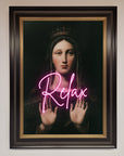 Relax Mate Framed Wall Art