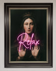 Relax Mate Framed Wall Art