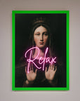 Relax Mate Framed Wall Art