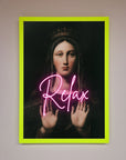 Relax Mate Framed Wall Art