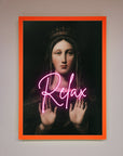 Relax Mate Framed Wall Art